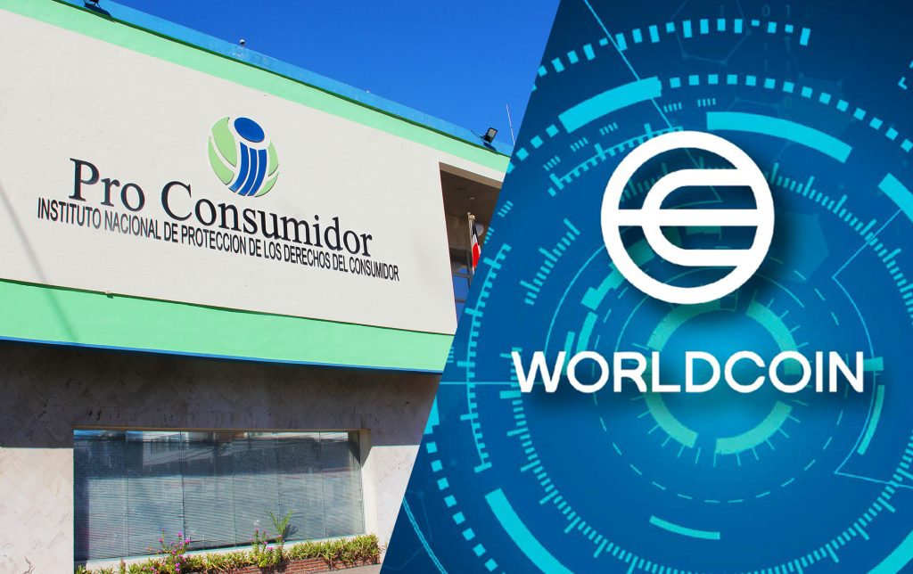 Tribunal rechaza medida cautelar a Worldcoin contra acto de Pro Consumidor que ordena cese de sus operaciones Imagenes de apoyo de Pro Consumidor y Worldcoin. 2