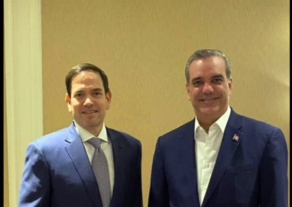 Marco Rubio y luis abinader eljacaguero