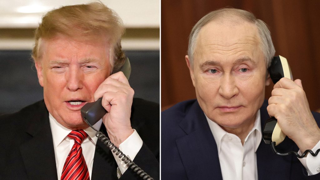 Trump habla con Putin y Zelenski para iniciar ya negociaciones de paz en Ucrania