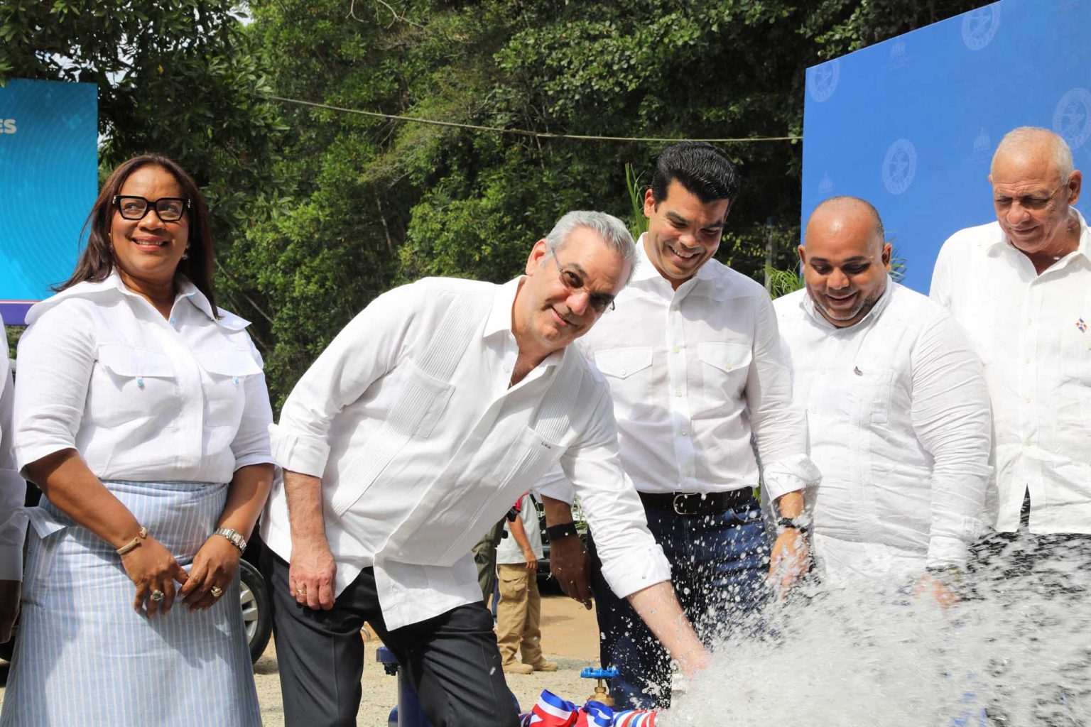 Abinader afirma que el gobierno ha multiplicado por cuatro la inversion en agua potable sector que estuvo abandonado por anos