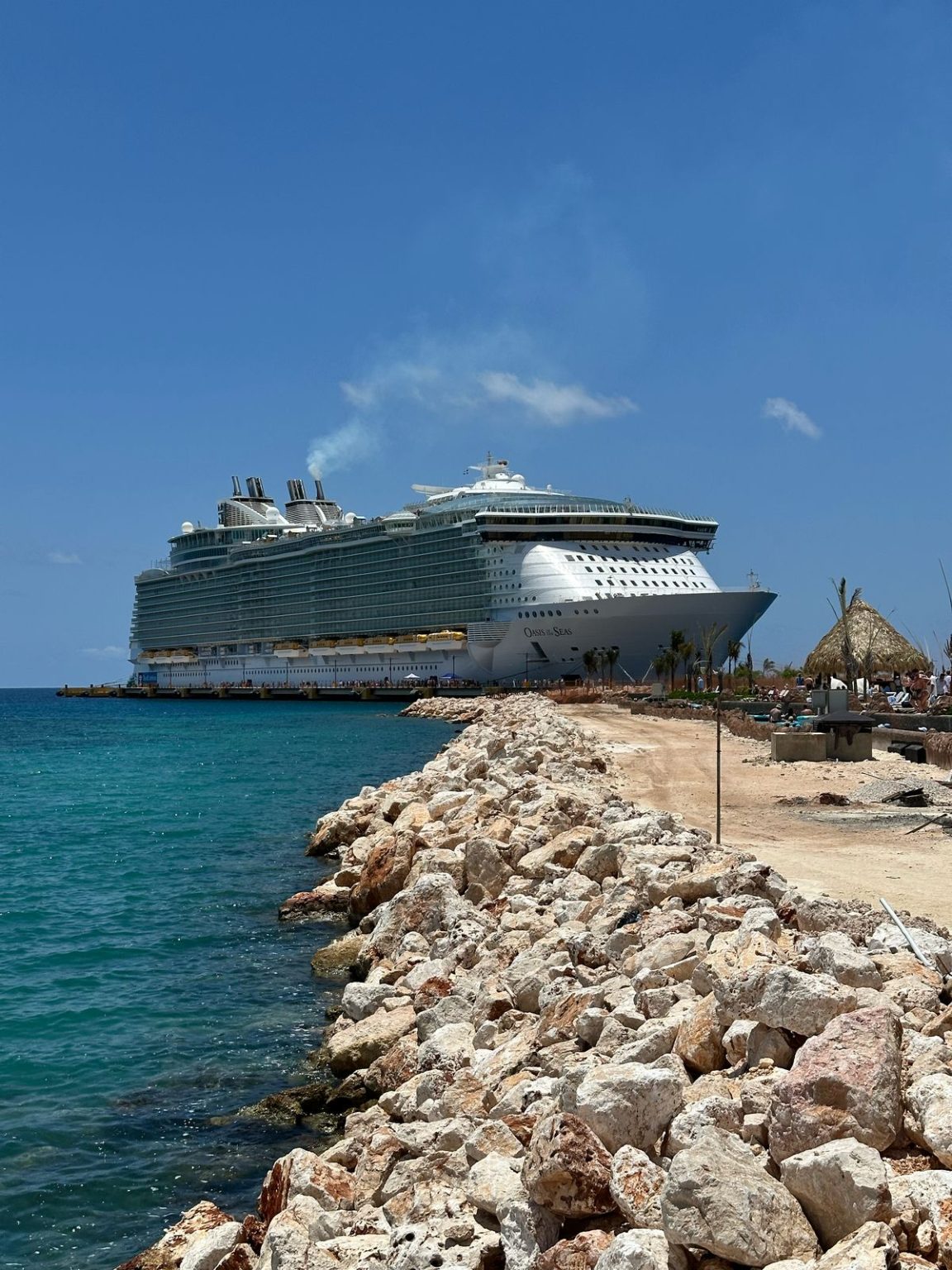 Pedernales recibe uno de los cruceros