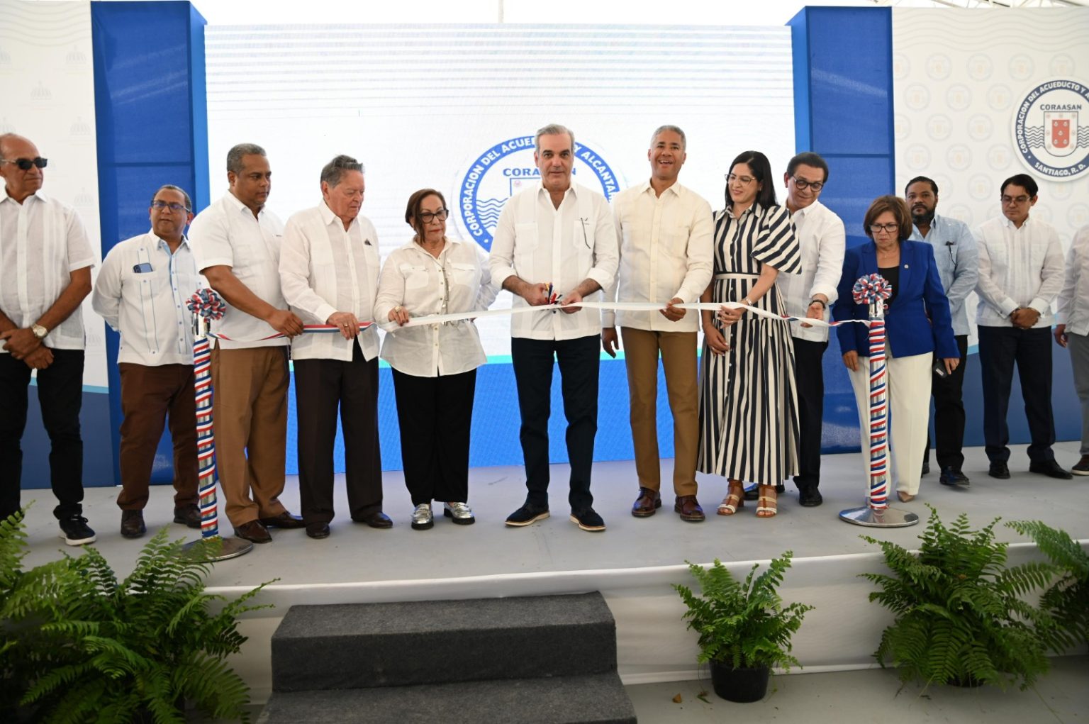Abinader transforma sistema de agua potable en Bella Vista
