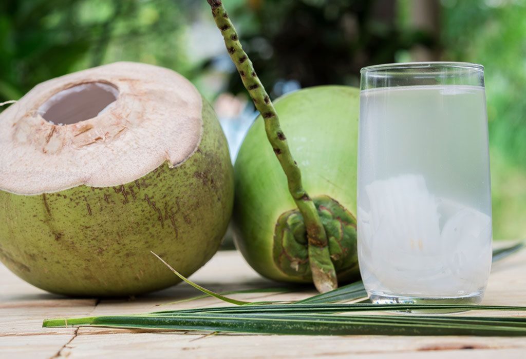 agua de coco para la digestion