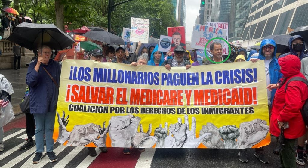 dominicanos en Manhattan participaron en marcha apoteosica Sin Reyes