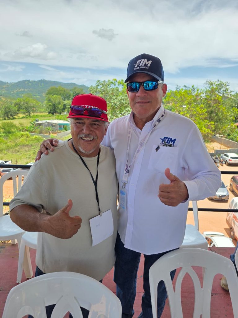 Carlos Amiro Finke Brugal presidente de la Federacion Dominicana de Motociclismo