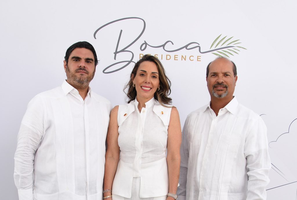 COMEPSA inicia segunda etapa de Boca Residence con 272 nuevas viviendas Eduardo Melo Paniagua Carmen De Los Santos de Melo y Oscar Quiles