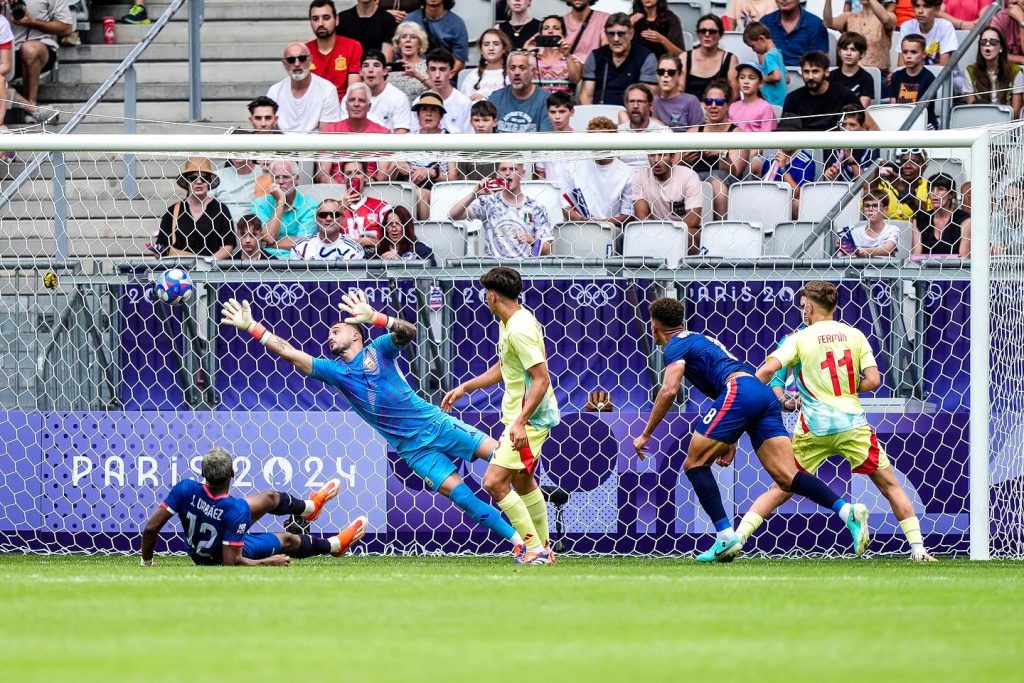 El gol olímpico de Montes de Oca