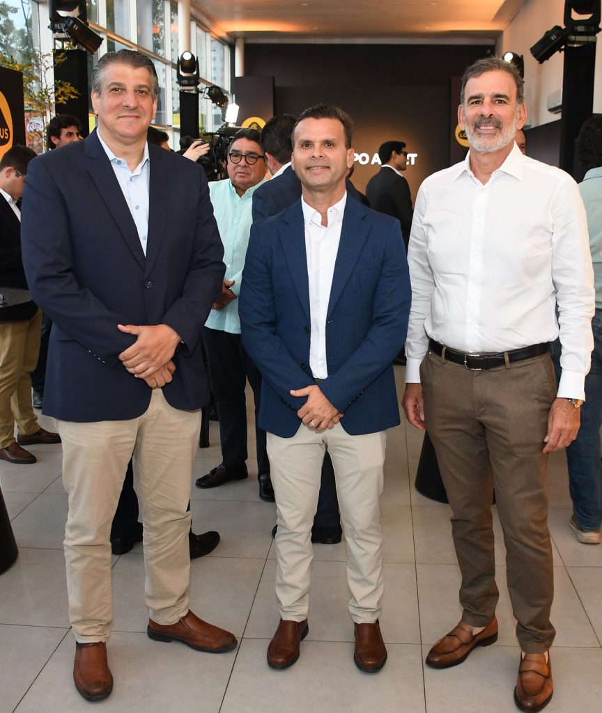 Luis Varela Cristian Tactuk y Wady Asbun