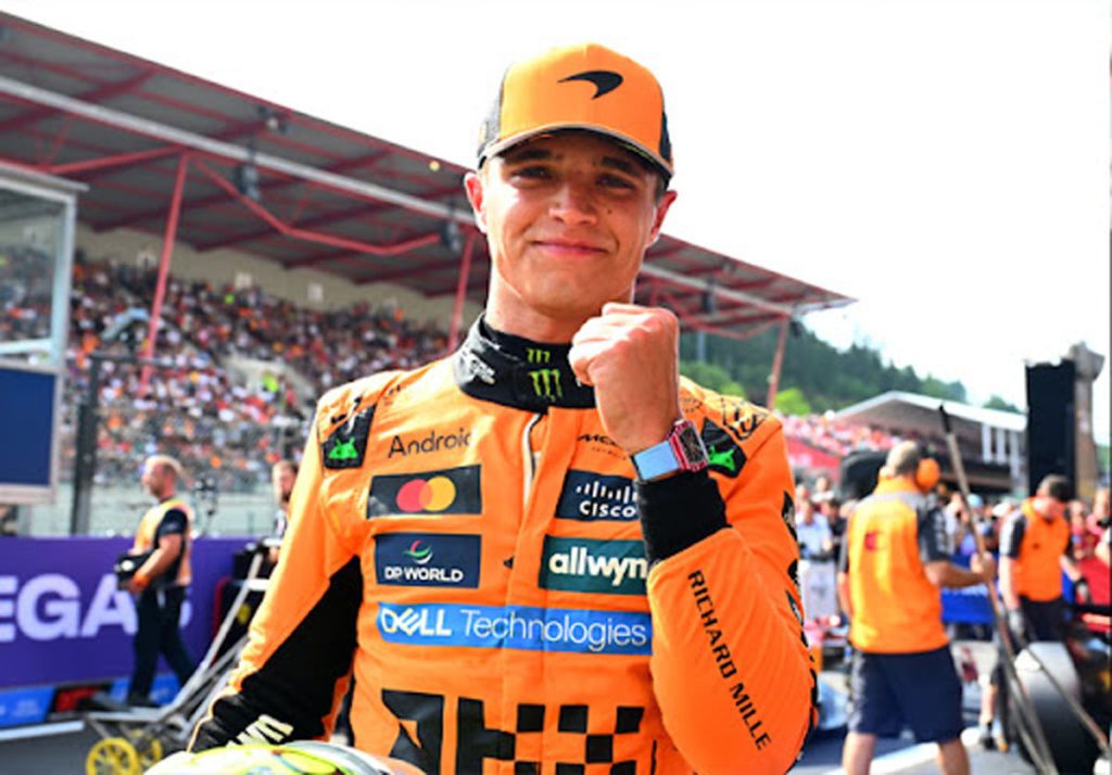 Norris sorprende en Bélgica y se queda con la pole