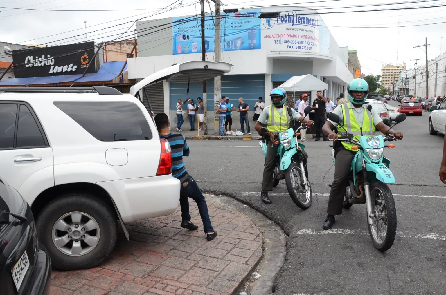 parqueo en el Distrito