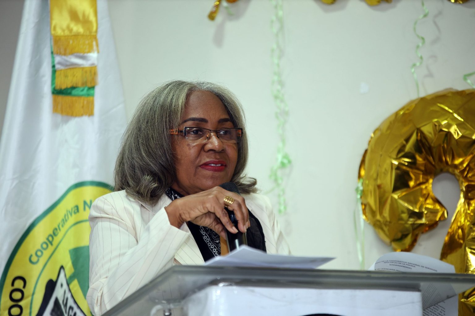 Francisca Ramirez presidenta de Coopnaprensa