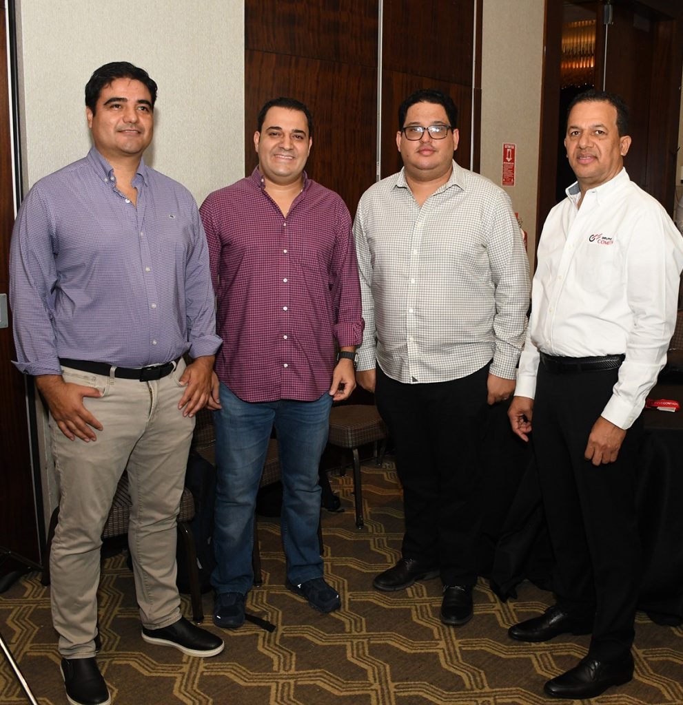 Jose Alvarado Odde Faraj Jorge Luis Nunez y Rafael Monte De Oca