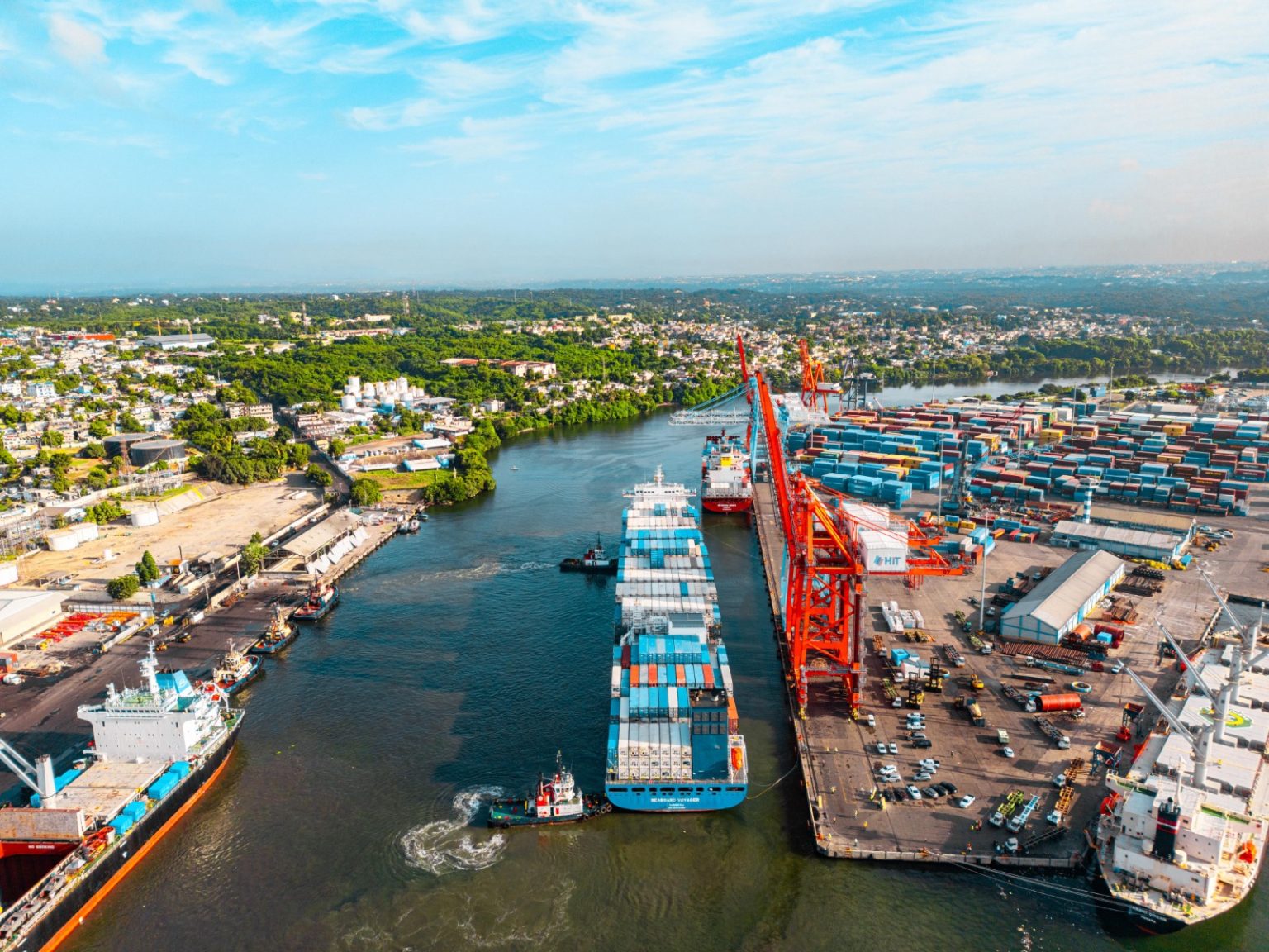 Puerto Rio Haina y APORDOM se posicionan como lideres en sostenibilidad