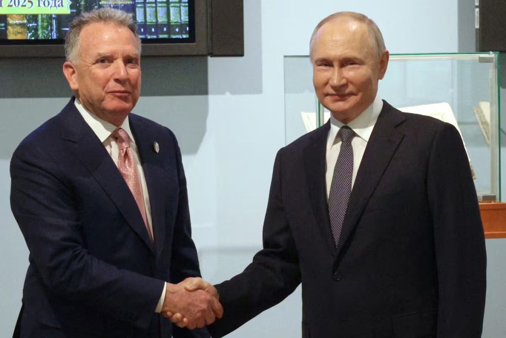 Putin recibe al enviado de Trump en Moscu en medio