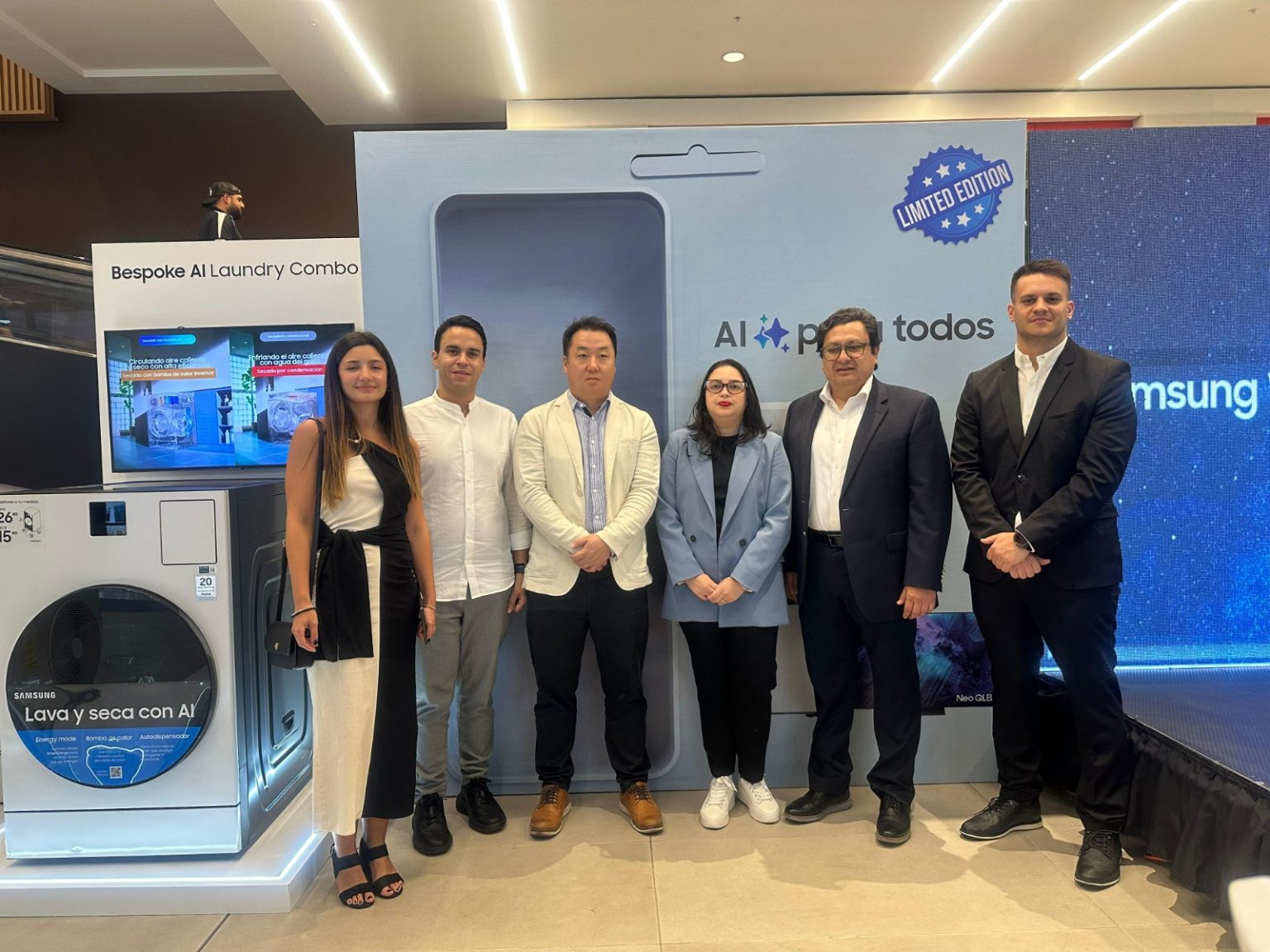 Samsung revoluciona el hogar inteligente en Santiago con su linea Bespoke