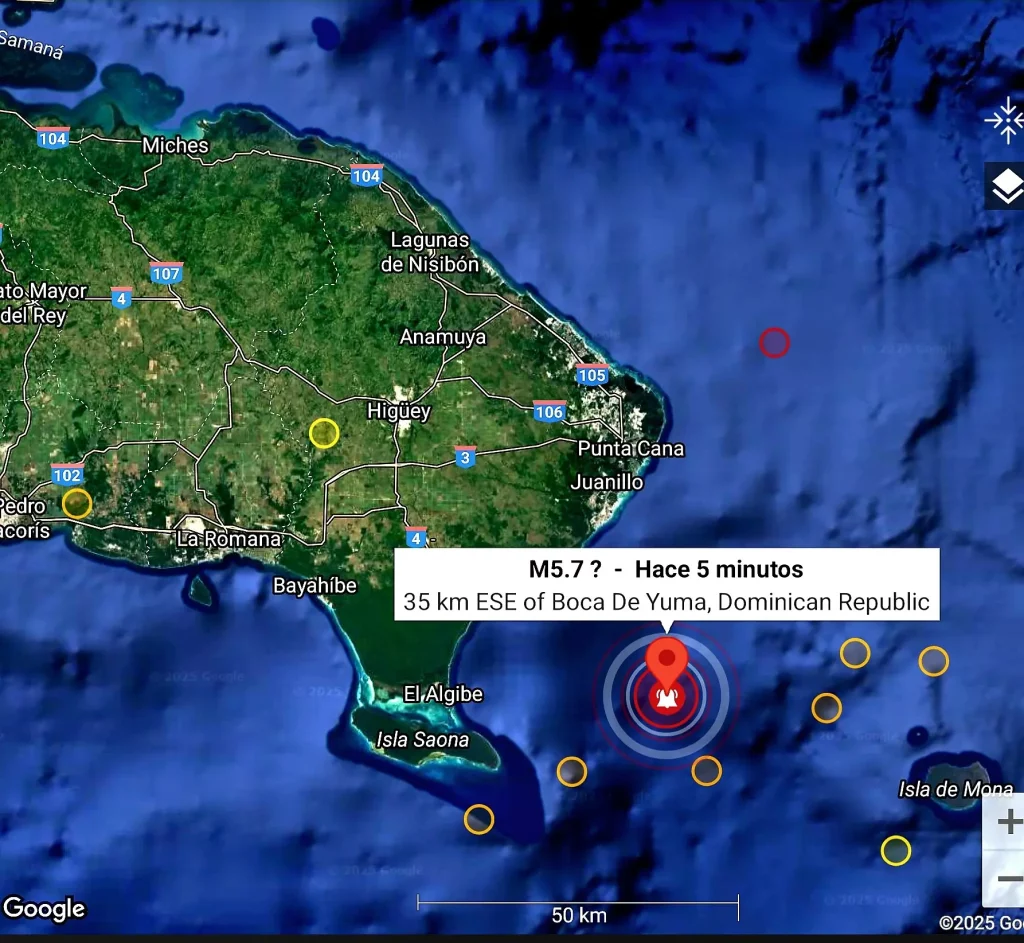 terremoto magnitud 5.7