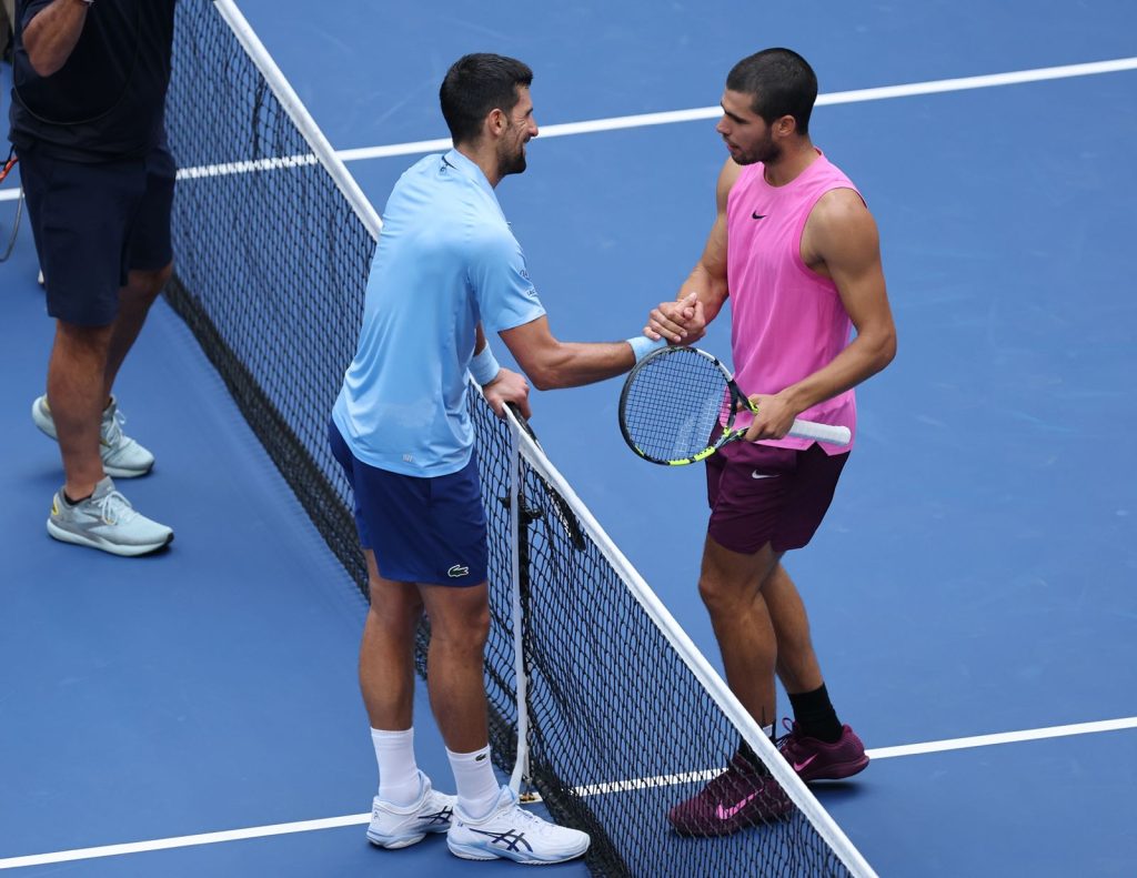 Alcaraz derrumba a Djokovic y jugara la final del US Open contra Sinner
