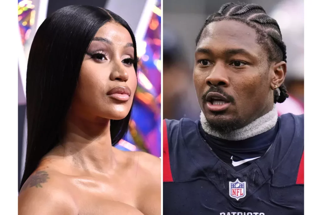 Cardi B esta embarazada de su cuarto hijo el primero con Stefon Diggs de los Patriots