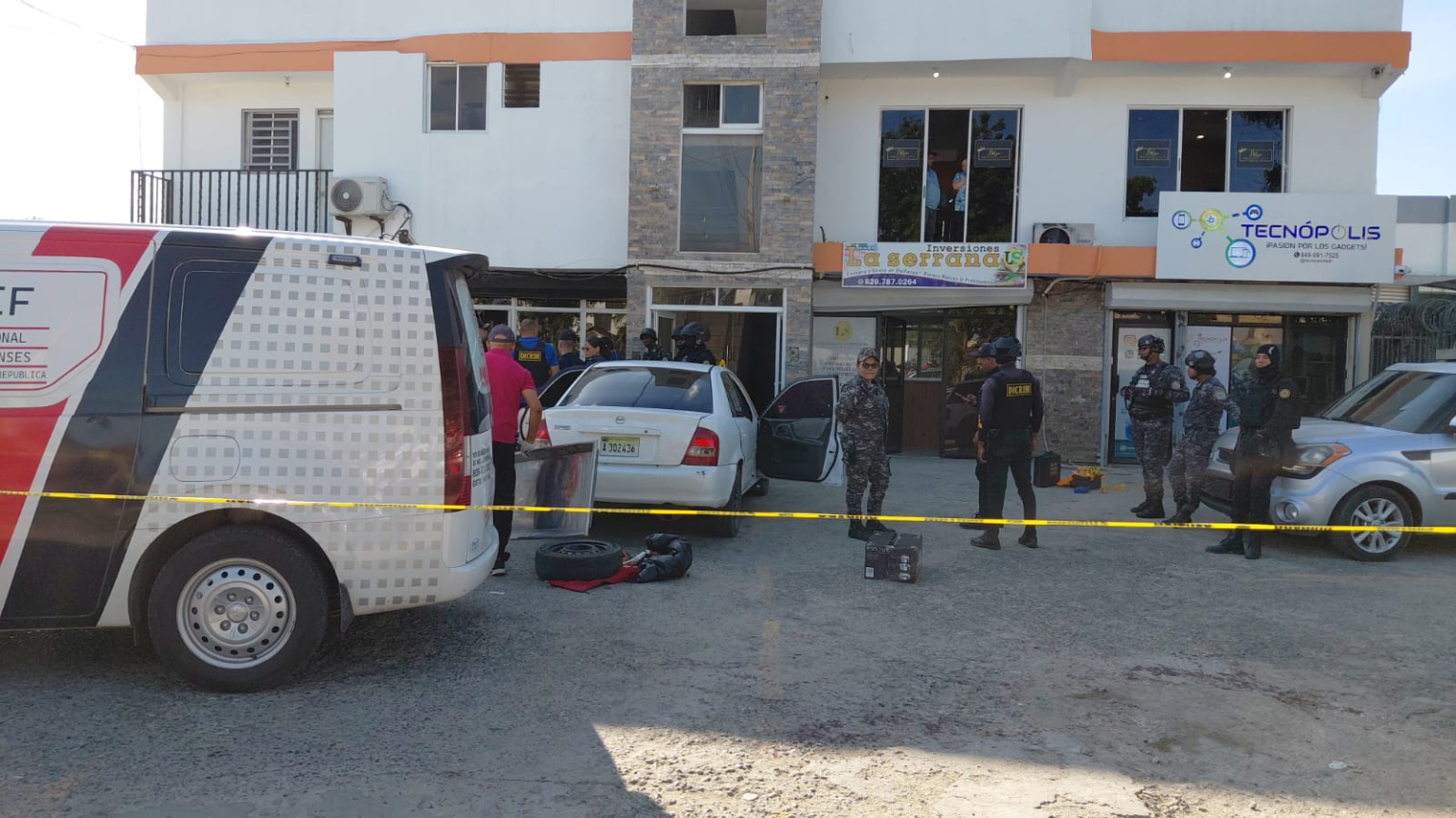 Policia en Santiago mata cinco presunto delincuentes
