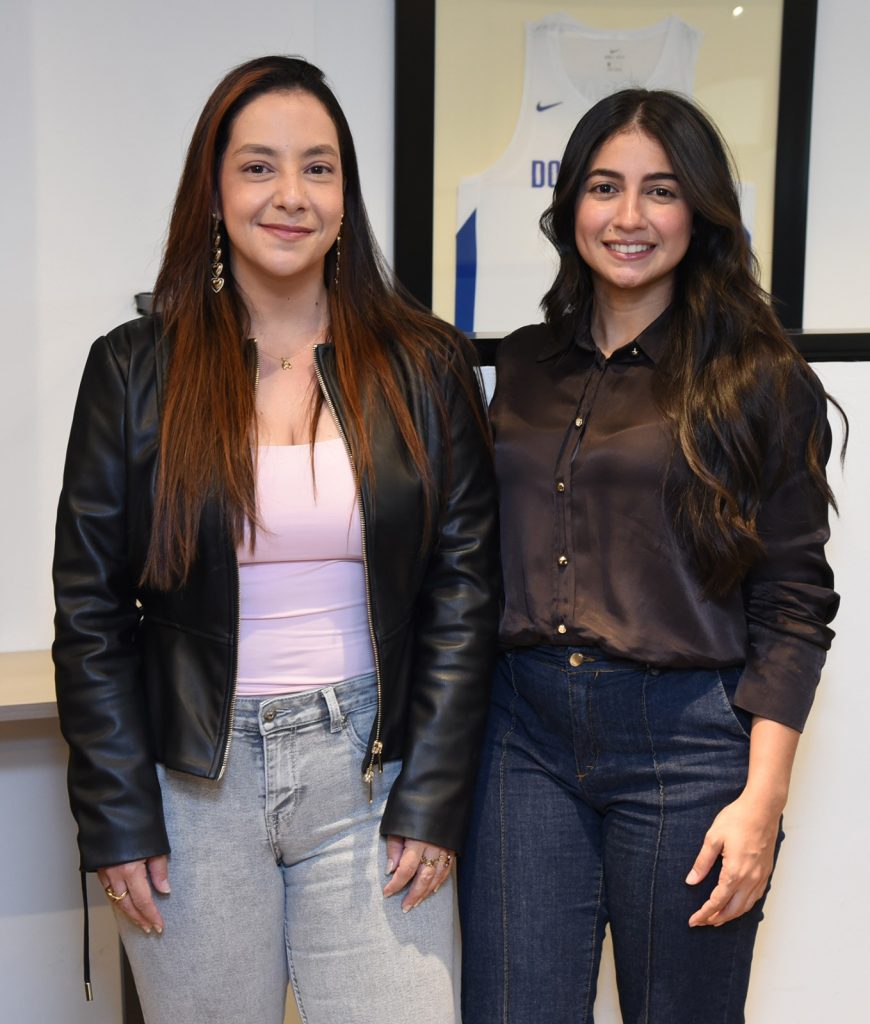 Alessandra Vargas y Eliana Wessin