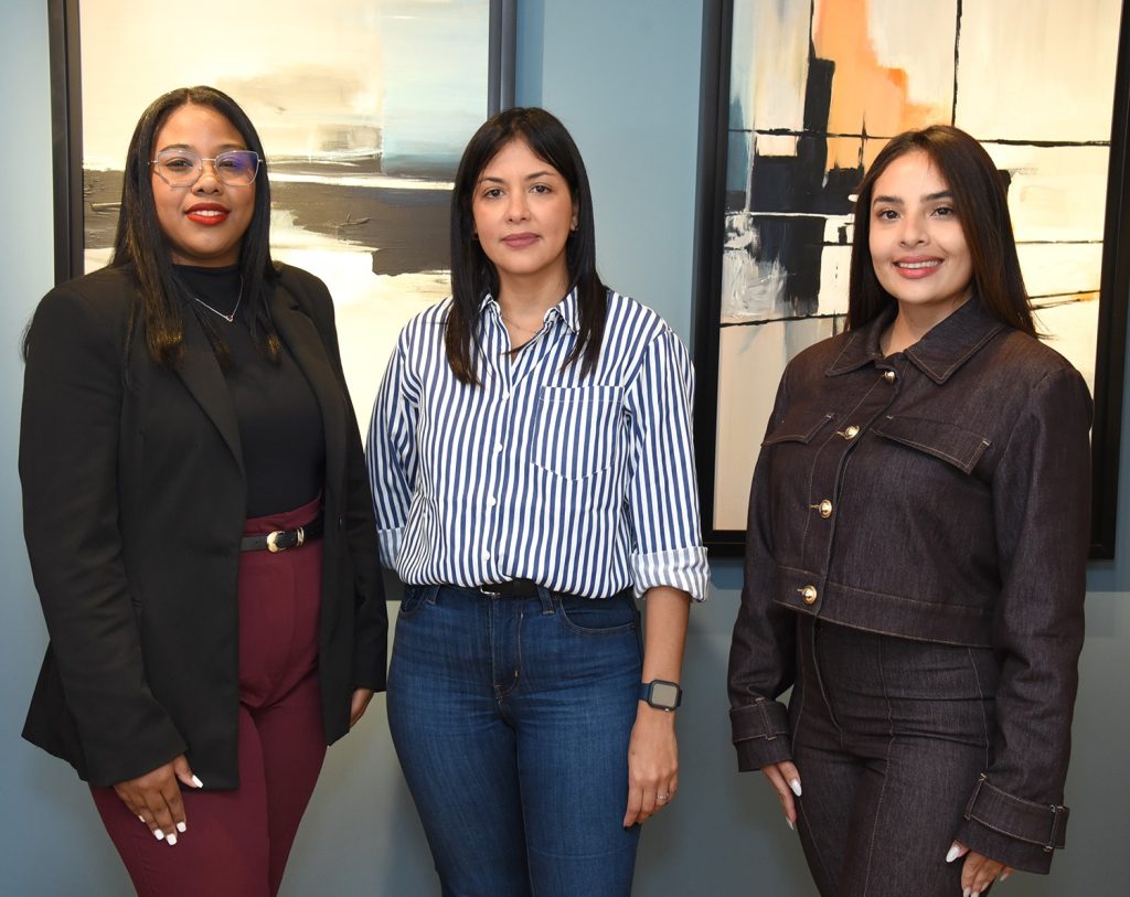 Charlotte Jaquez Sarilys Pena y Ayleen Garcia