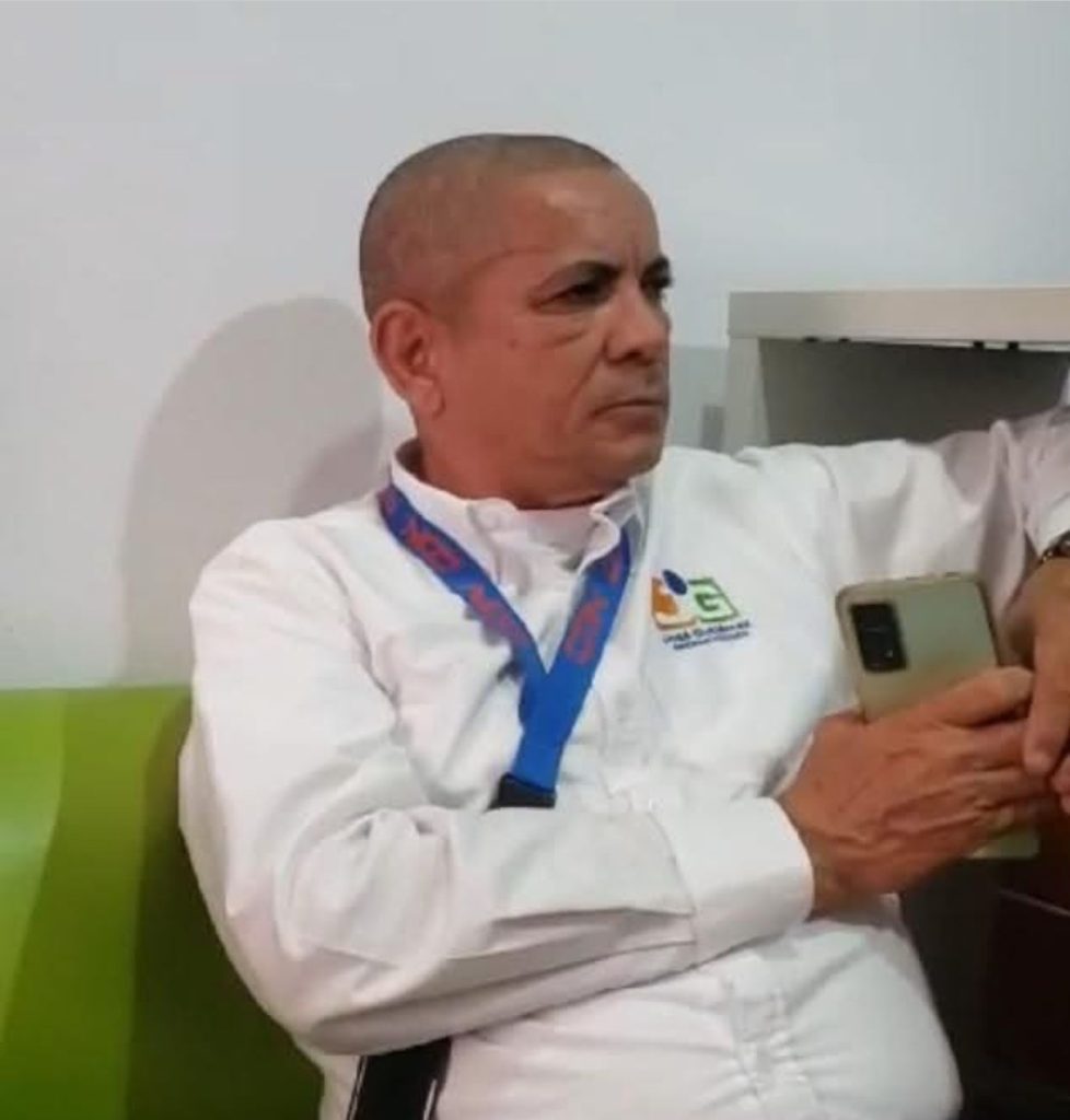 Limbert de la Cruz en accidente de transito