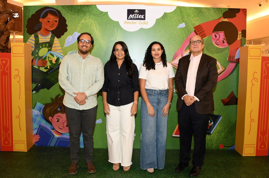 Santo Domingo celebra la quinta Feria Internacional del Libro Infantil y Juvenil 2025 Miguel Duluc Franchesca Francisco Maria Belen Bautista y Juan Carlos Toral