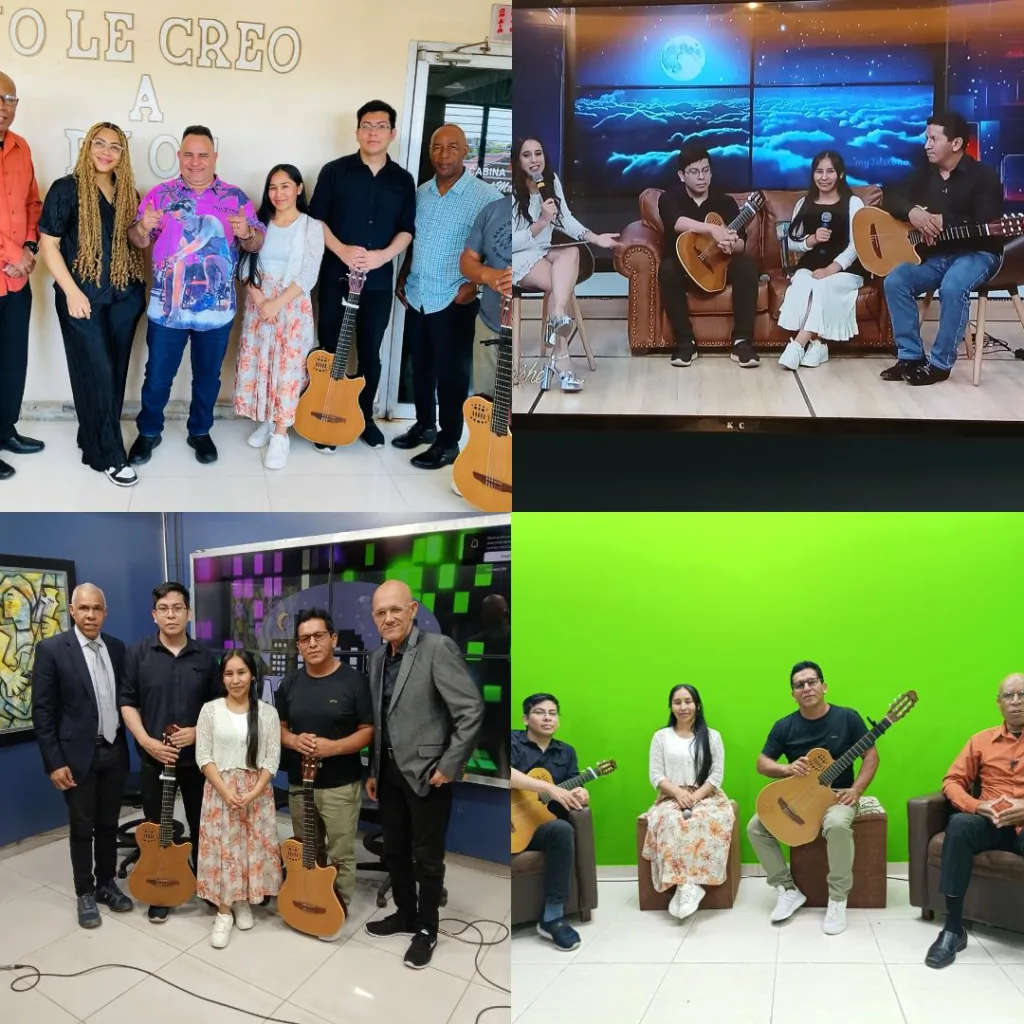 Ministerio Shajah de Peru comparte su musica andina cristiana en su primera visita a Republica Dominicana