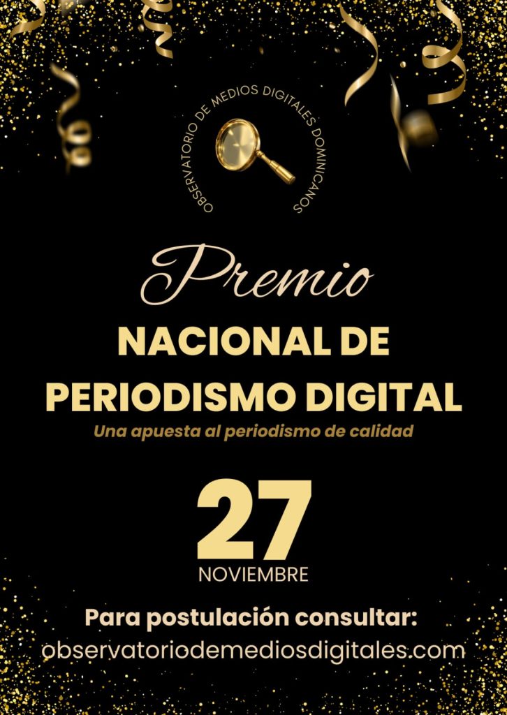 Premio Nacional de Periodismo Digital 2025