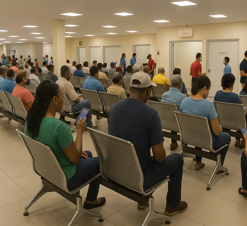 ADARS respalda medida de SISALRIL que corrige distorsiones y fortalece sostenibilidad del sistema de salud Sala de espera en clinica medica