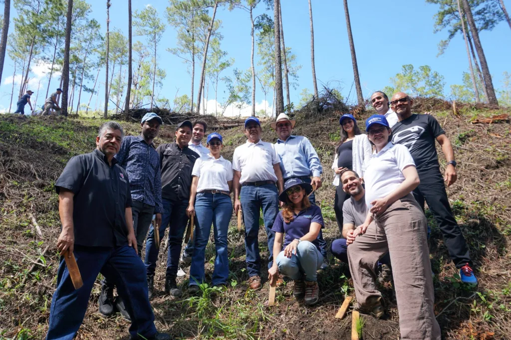 Seguros Monumental impulsa la reforestacion en San Jose de las Matas junto a Plan Sierra y Fondo Agua