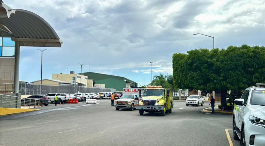 Aeropuerto del Cibao demuestra eficiencia y preparación en simulacro nacional de evacuación por terremoto Aeropuerto del Cibao demuestra eficiencia y preparacion en simulacro nacional de evacuacion por terremoto