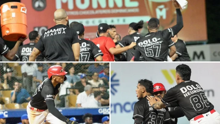 Escogido deja tendido al Licey con batazo de Erik Gonzalez