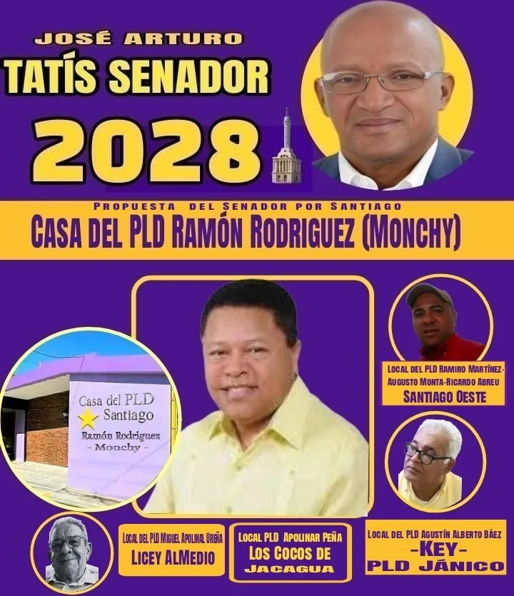 José Arturo Tatis propone designar la Casa Provincial del PLD en Santiago con el nombre de Monchy Rodríguez Tatis propone designar la Casa Provincial del PLD en Santiago con el nombre de Monchy Rodriguez