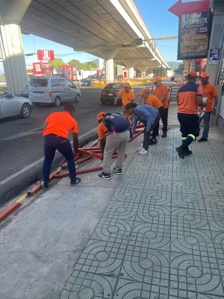 barandas de carreteras dominicanas en Santiago eljacaguero