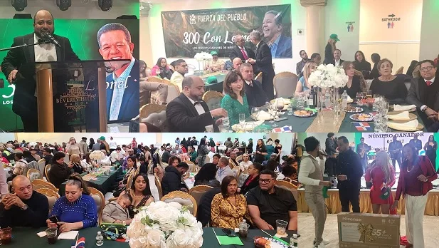 300 con Leonel celebra en NY tradicional encuentro navideño ante cerca de mil personas; Fernández envía mensaje 300 con Leonel celebra en NY tradicional encuentro navideno ante cerca de mil personas Fernandez envia mensaje