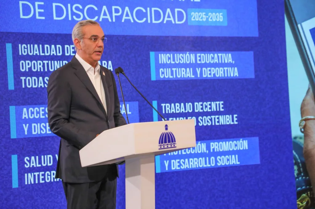 Abinader lanza Plan Nacional de Discapacidad 2025-2035 para transformar la inclusión en República Dominicana Abinader lanza Plan Nacional de Discapacidad 2025 2035 eljacaguero