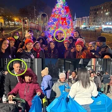 Asambleísta Álvarez inaugura árbol de navidad y entrega miles de pavos en El Bronx Asambleista Alvarez inaugura arbol de navidad y entrega miles de pavos en El