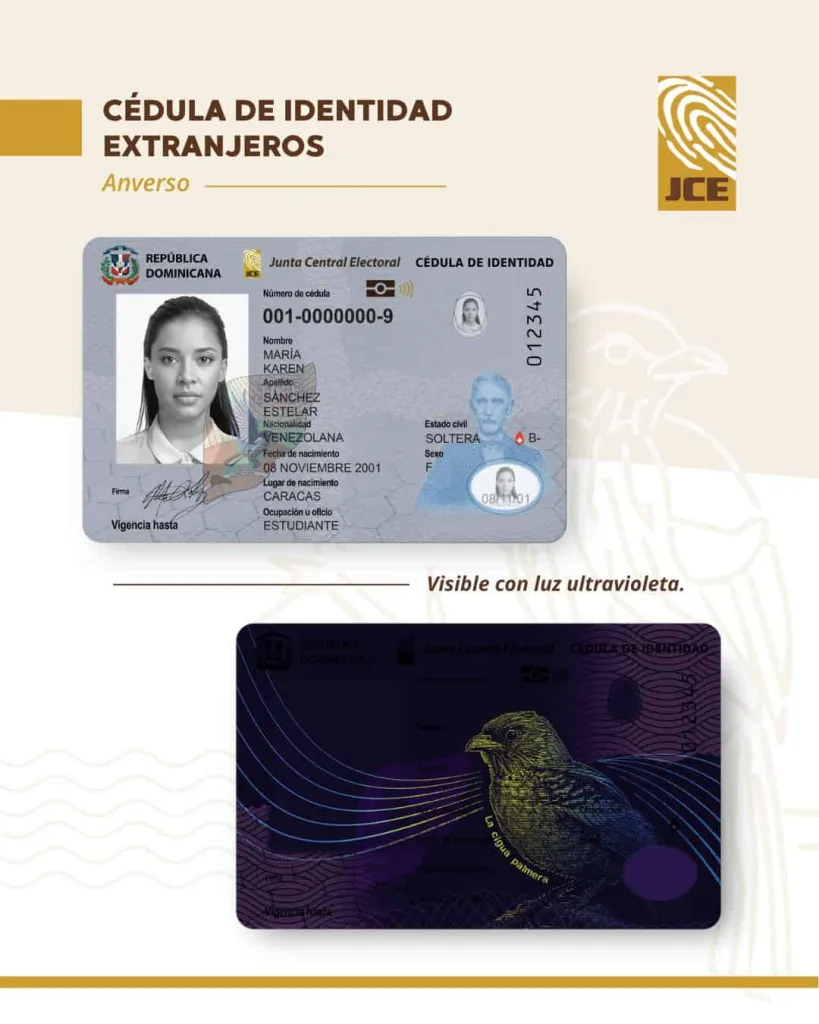 Así luce la nueva cédula dominicana que se entregará desde abril de 2026 Cedula
