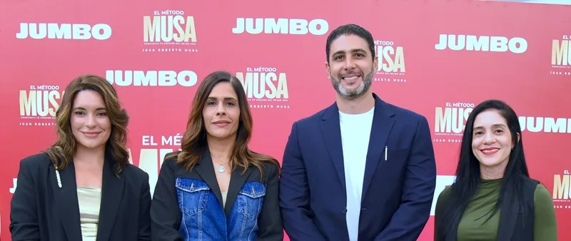 Jumbo apoya el lanzamiento del libro “El Método Musa”, una guía para construir mejores líderes Carmen Rodríguez, Madelyn Martínez, Juan Roberto Musa y Sachenka Rodríguez