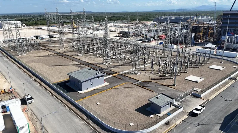 Manzanillo Power Land concluye la construcción de la Línea de Transmisión Montecristi- Santiago Subestacion construida por Energia 2000