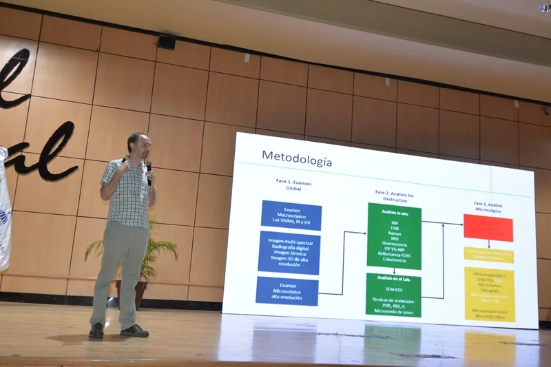 UASD acoge primer encuentro internacional sobre aplicaciones nucleares en la Conservación del Patrimonio Cultural El vicerrector de Investigación y Postgrado de la UASD, maestro Radhamés Silverio González y autoridades