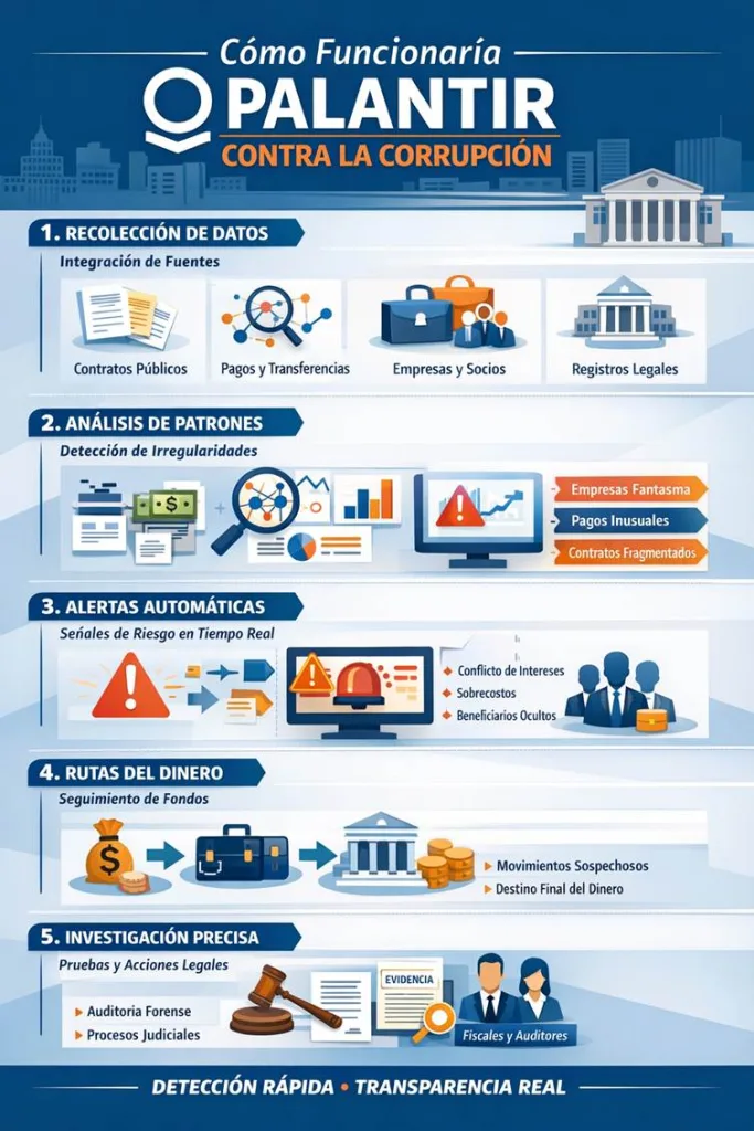 Palantir destapa corrupción o silencia image 7