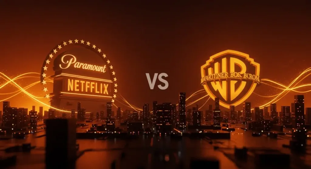 Paramount y Netflix compiten por Warner Bros en una disputa que podría cambiar Hollywood paramount desafia netflix oferta warner bros discovery scaled 1
