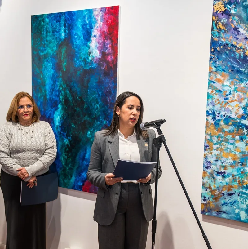 Banreservas y la Embajada dominicana ante la Santa Sede clausuran Rutas de Esperanza tras dos meses de exhibición en Roma 3 BR clausura exposicion en Roma