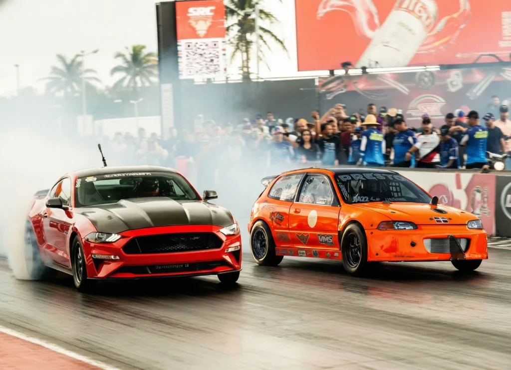 El dragueo dominicano arranca su temporada 2026 con una jornada cargada de velocidad en Santo Domingo campeonato Nacional de Dragueo 2026