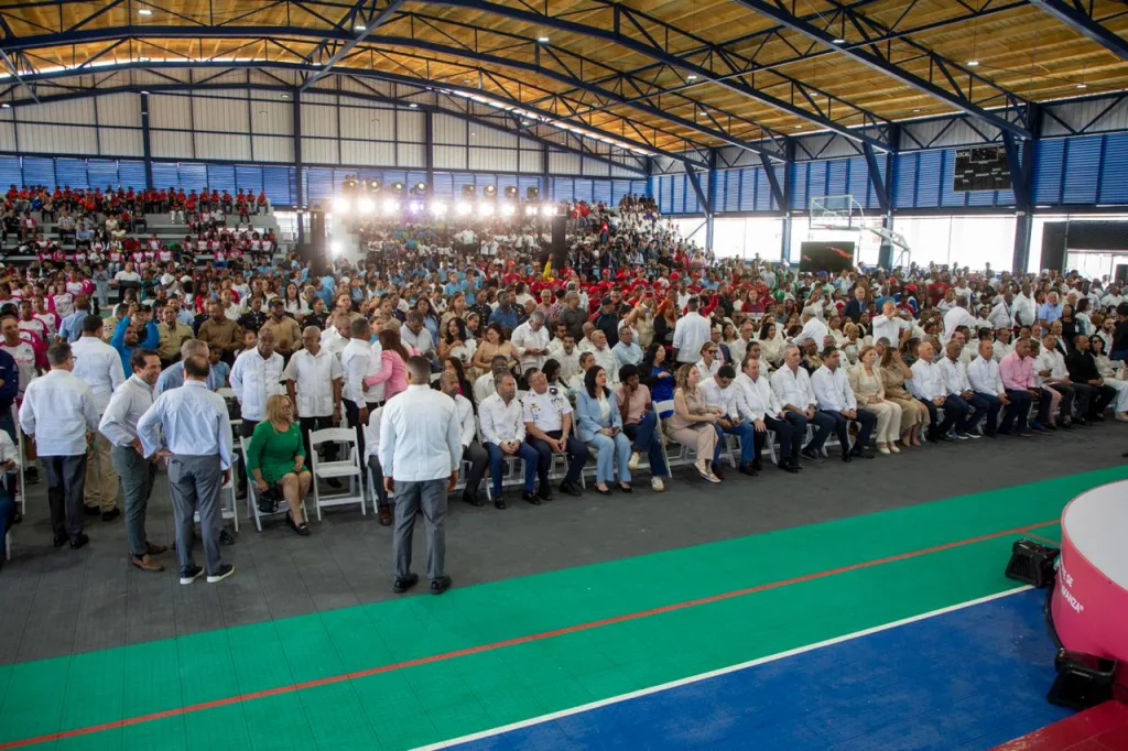 Abinader inaugura moderno complejo deportivo y relanza Juegos de la Mujer 2026 en Ciudad Juan Bosch Abinader inaugura moderno complejo deportivo y relanza Juegos de la Mujer 2026 en Ciudad Juan Bosch1