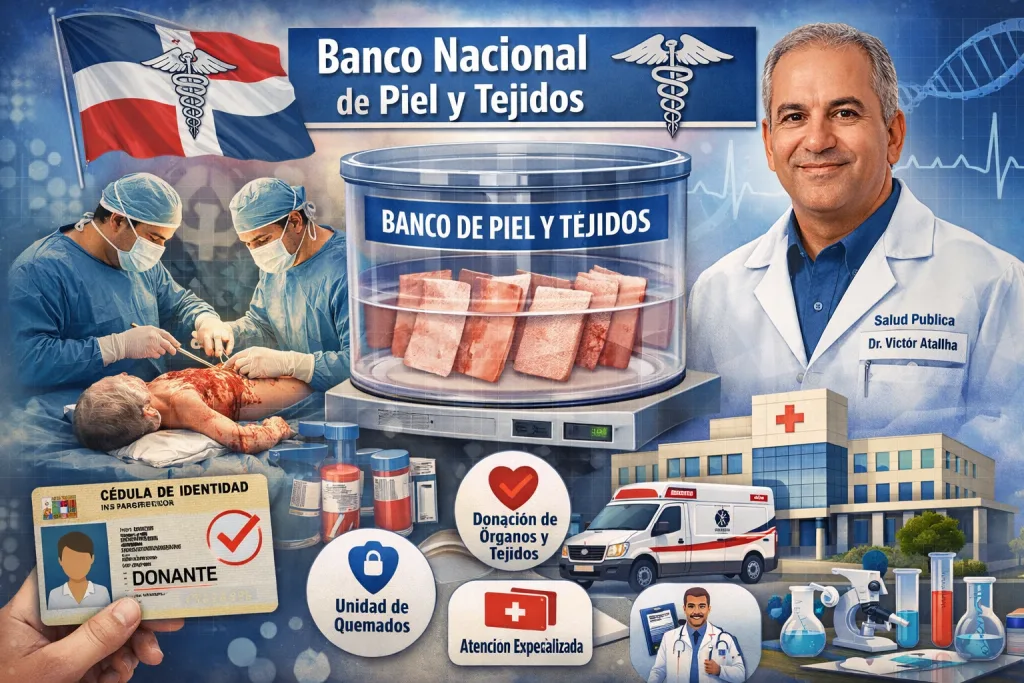 Salud Pública en RD anuncia creación del primer banco nacional de piel y tejidos Salud Publica en RD anuncia creacion del primer banco nacional de piel y tejidos1