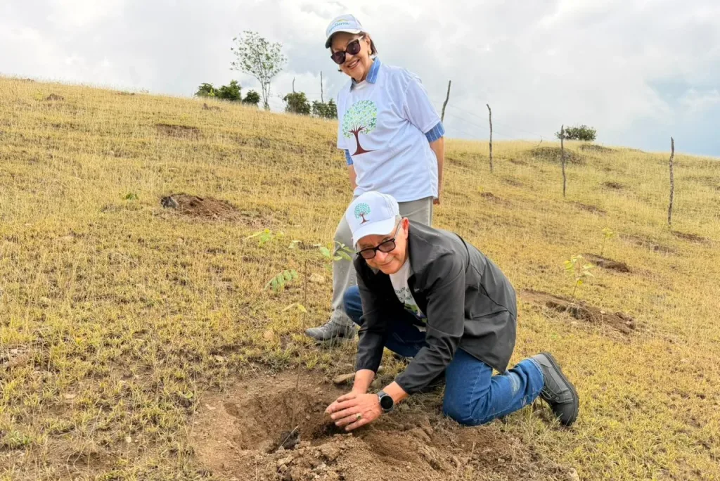 Aeropuerto del Cibao lidera jornada verde con más de 17 mil árboles sembrados en la sierra arboles sembrados en la sierra e1774473343260