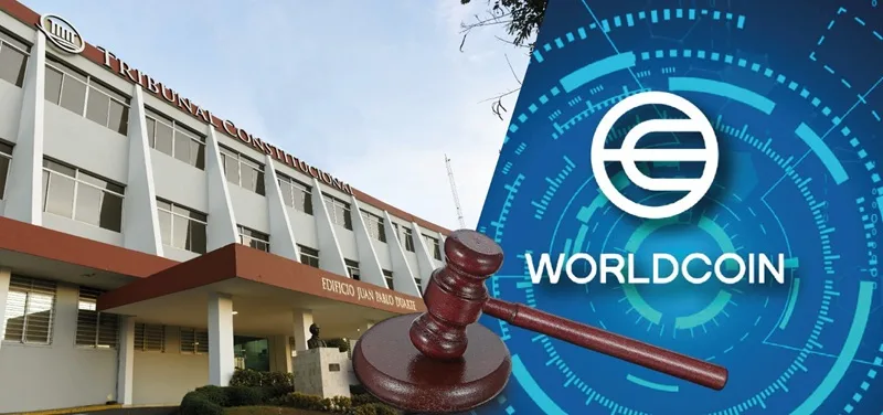 Tribunal Constitucional valida acciones de Pro Consumidor en caso Worldcoin y refuerza protección de datos biométricos Foto fachada Tribunal Constitucional e imagen WORLDCOIN